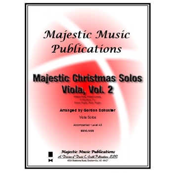 Maj. Christmas Solos -Viola, Vol. 2