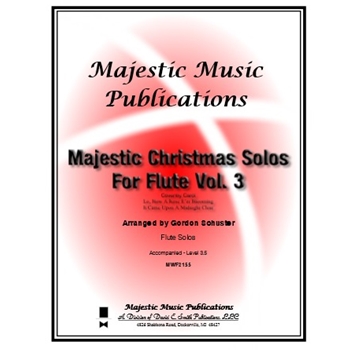 Maj. Christmas Solos-Flute, Vol. 3