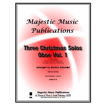 Three Christmas Solos - Oboe, Vol. 1