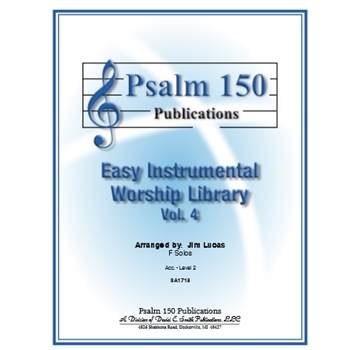 Easy Instrumental Worship Library     Volume 4 F  Solos