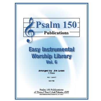 Easy Instrumental Worship Library     Volume 6 C  Bass