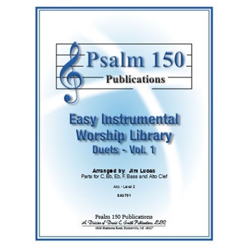 Easy Instrumental Worship Library Volume 1 Duets