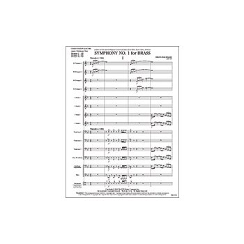 Symphony #1 For Brass
