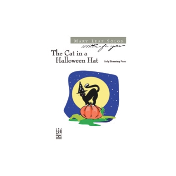 Cat In A Halloween Hat