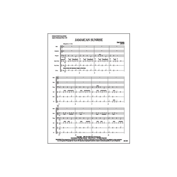 Jamaican Sunrise [Percussion Ensemble]
