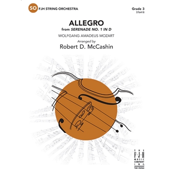 Allegro from Serenade No 1 in D