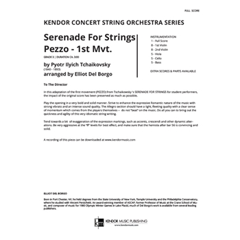 Serenade For Strings  Mvt 1  Pezzo