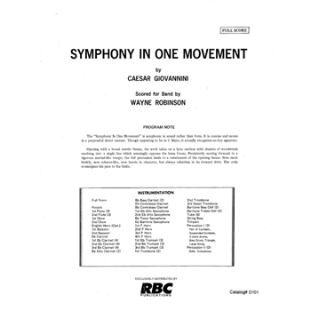 Symphony In One Movement