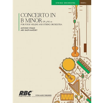 Concerto In B Minor (4 Solo Vlns)