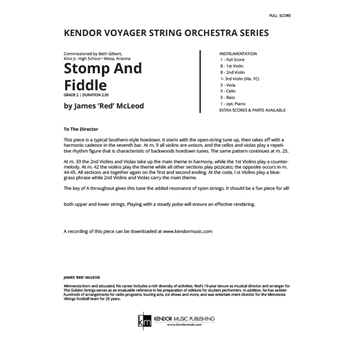 Stomp And Fiddle (Full Score)