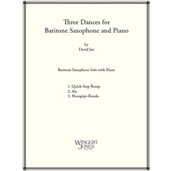 Three Dances For Baritone Saxophone and Piano