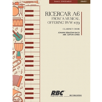Ricercar A6 Clarinet Choir