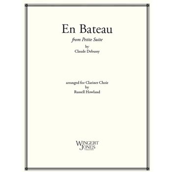 En Bateau From Petite Suite Clarinet Choir