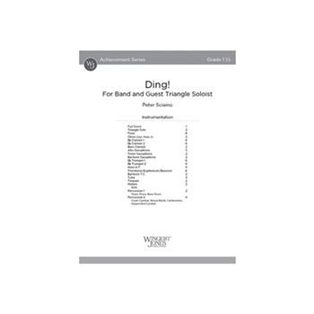 Ding! For Band and Guest Triangle Soloist
