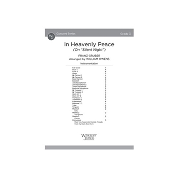 In Heavenly Peace (On "Silent Night")