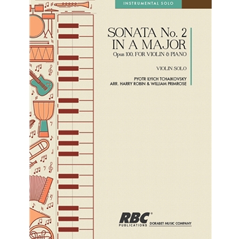 Sonata #2 In A Major Viola/Piano