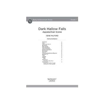 Dark Hallow Falls Appalachian Scene