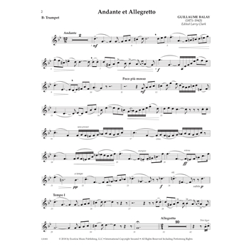 Andante et Allegretto