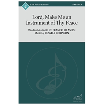 Lord, Make Me an Instrument of Thy Peace