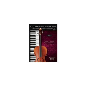 Solo Performance Collection 18 Festival Solos with Piano Accompaniment