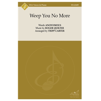 Weep You No More