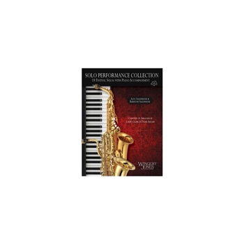 Solo Performance Collection 18 Festival Solos with Piano Accompaniment