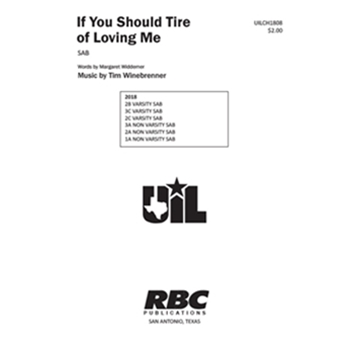 If You Should Tire of Loving Me (2018)