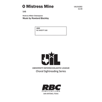 O Mistress Mine (2020)