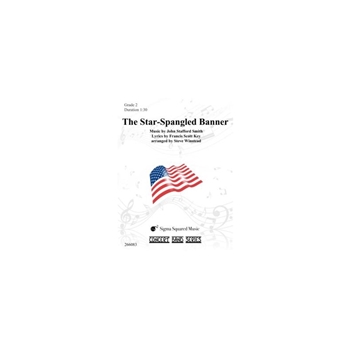 Star Spangled Banner for Concert Band