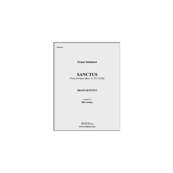 Sanctus from "German Mass"