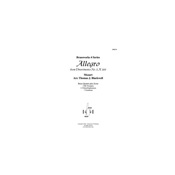 Allegro from Divertimento No. 3, K 166