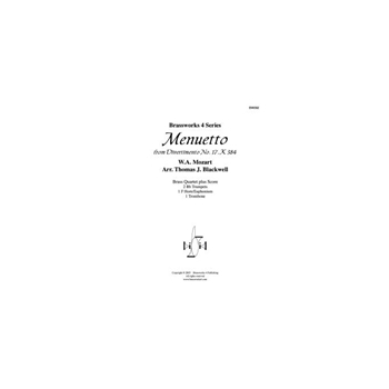 Menuetto from Divertimento No. 17, K 334