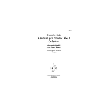Canzona per Sonare No. 1 - La Spiritata