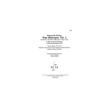 2 Madrigals, Vol. 2, Trb