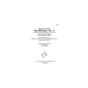 2 Madrigals, Vol.10, Trb