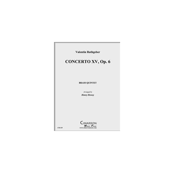 Concerto XV, Op. 6 (in Bb)