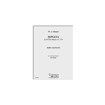 Sonata in B-Flat Major, KV 378