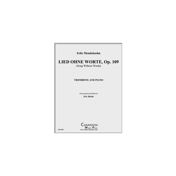 Lied Ohne Worte, Op. 109