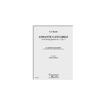 Andante cantabile from String Quartet No. 5, Op. 3