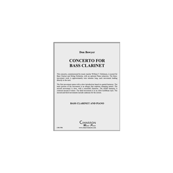 Concerto for Bass Clarinet
