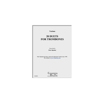 20 Trombone Duets