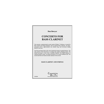 Concerto for Bass Clarinet