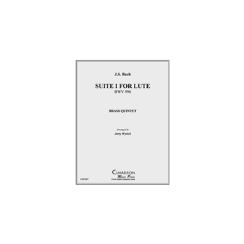 Suite No. 1 for Lute, BWV 996