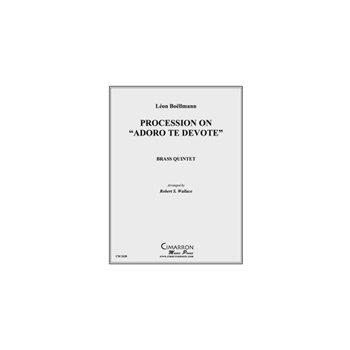 Procession on "Adoe te Devote"