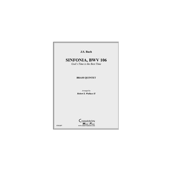 Sinfonia, BWV 106