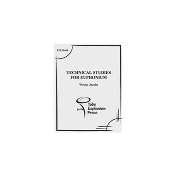 Technical Studies for Euphonium