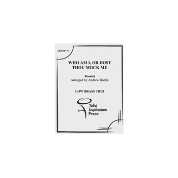 Who Am I, or Dost Thous Mock Me