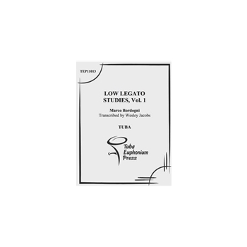 Low Legato Etudes for Tuba, Vol. 1