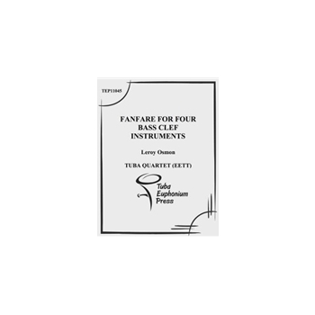 Fanfare for Four Bass Clef Instruments