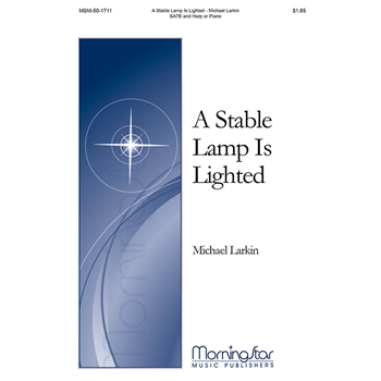 Stable Lamp Is Lighted